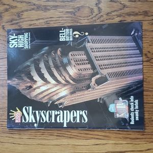 Vintage 90s Kids Discover Magazine Skyscrapers Volume 4 Issue 8 October 1994